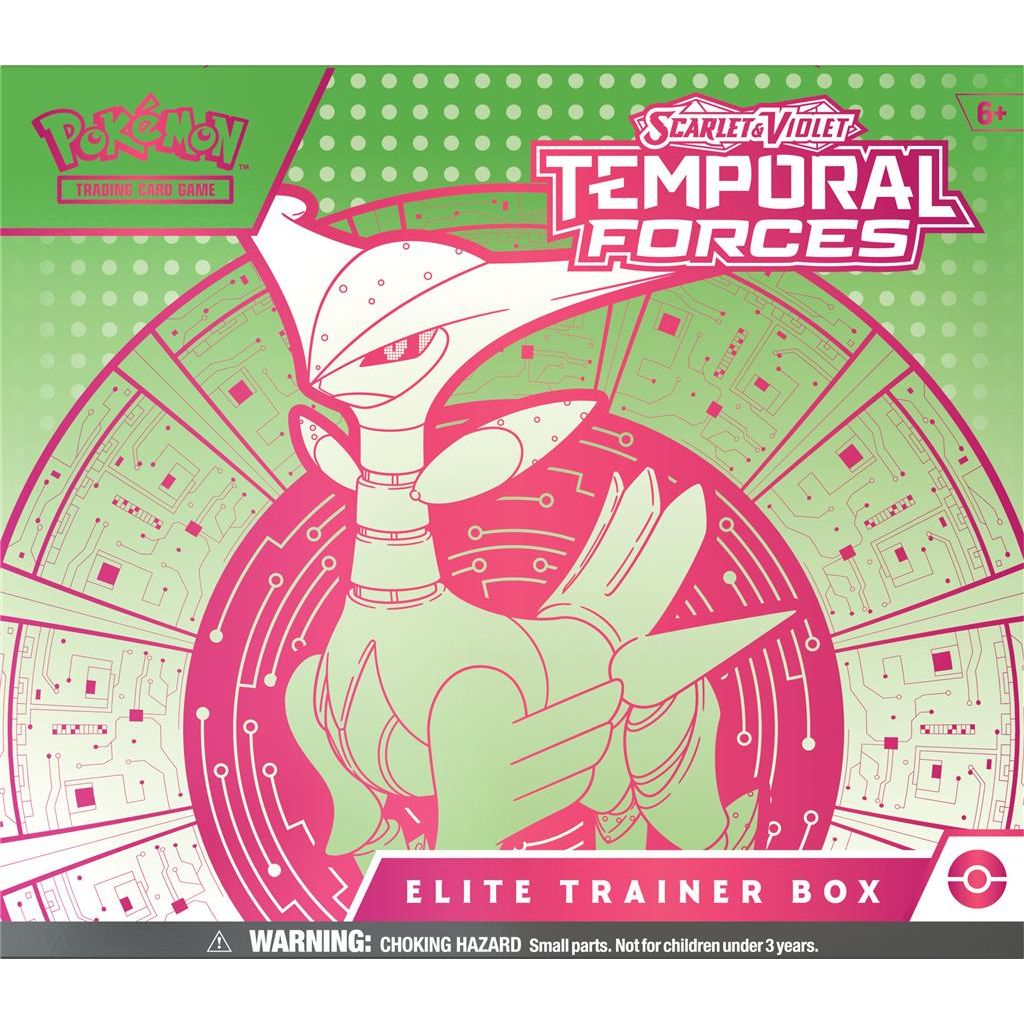 Scarlet & Violet - Temporal Forces Elite trainer box Iron Leaves