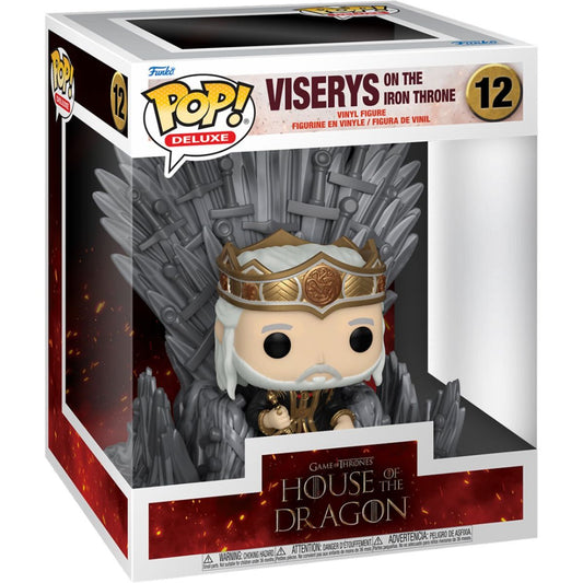 Funko Pop! Television - House of the Dragon - Viserys on Throne deluxe