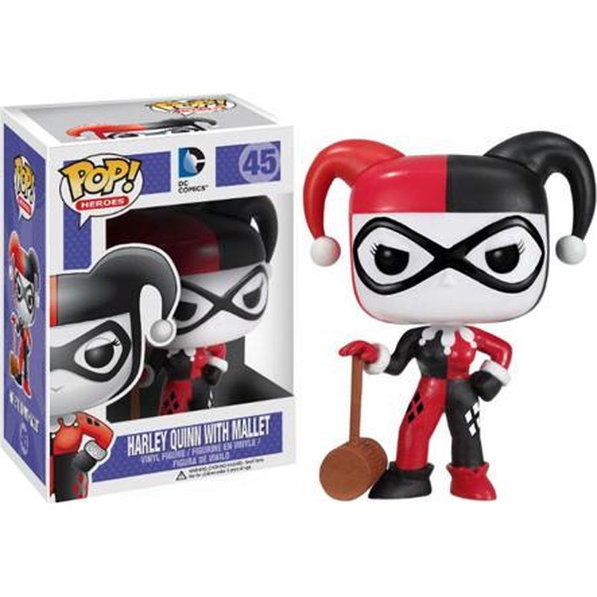 Heroes - Harley Quinn with Mallet - 45