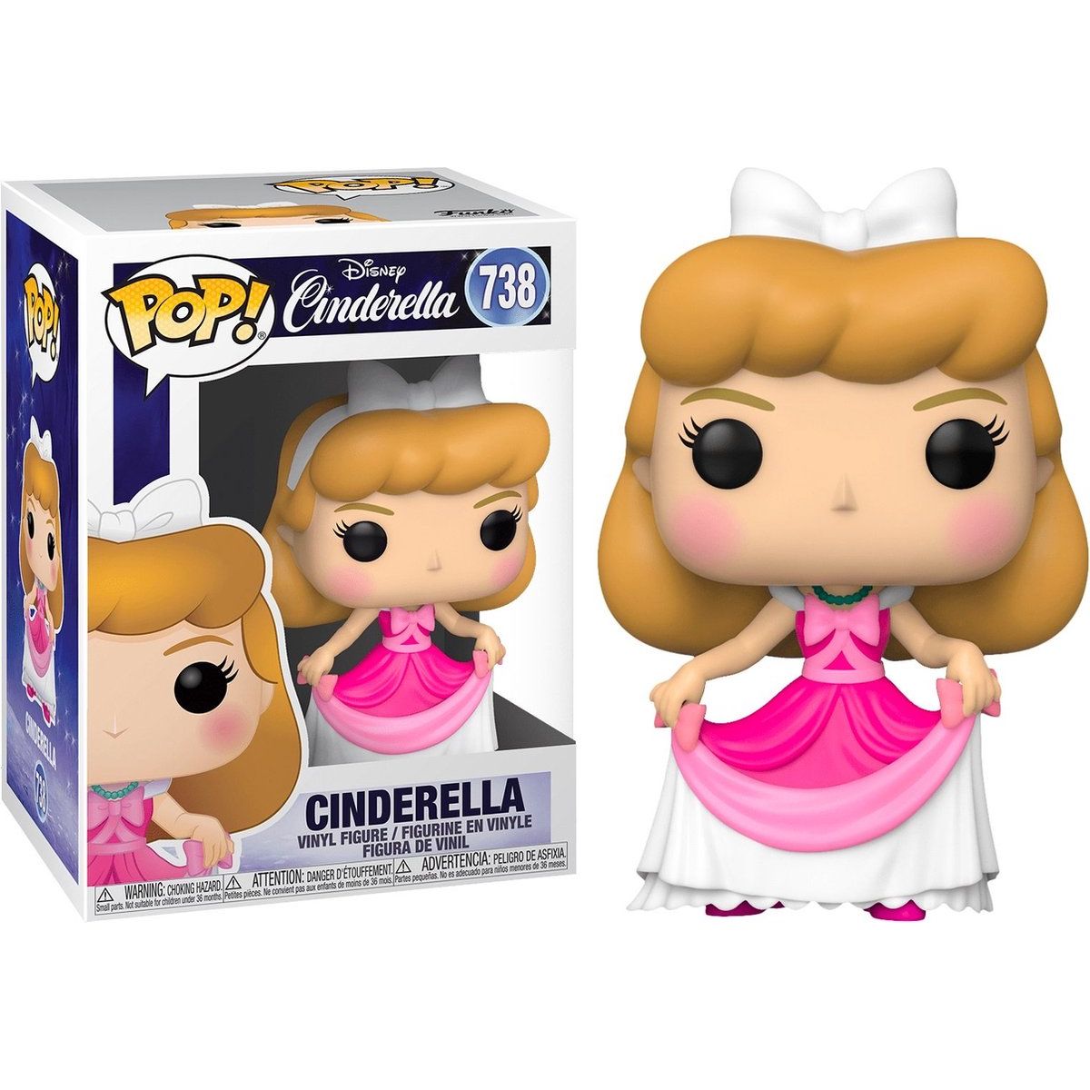 Disney - Cinderella (pink dress) - Funko 738