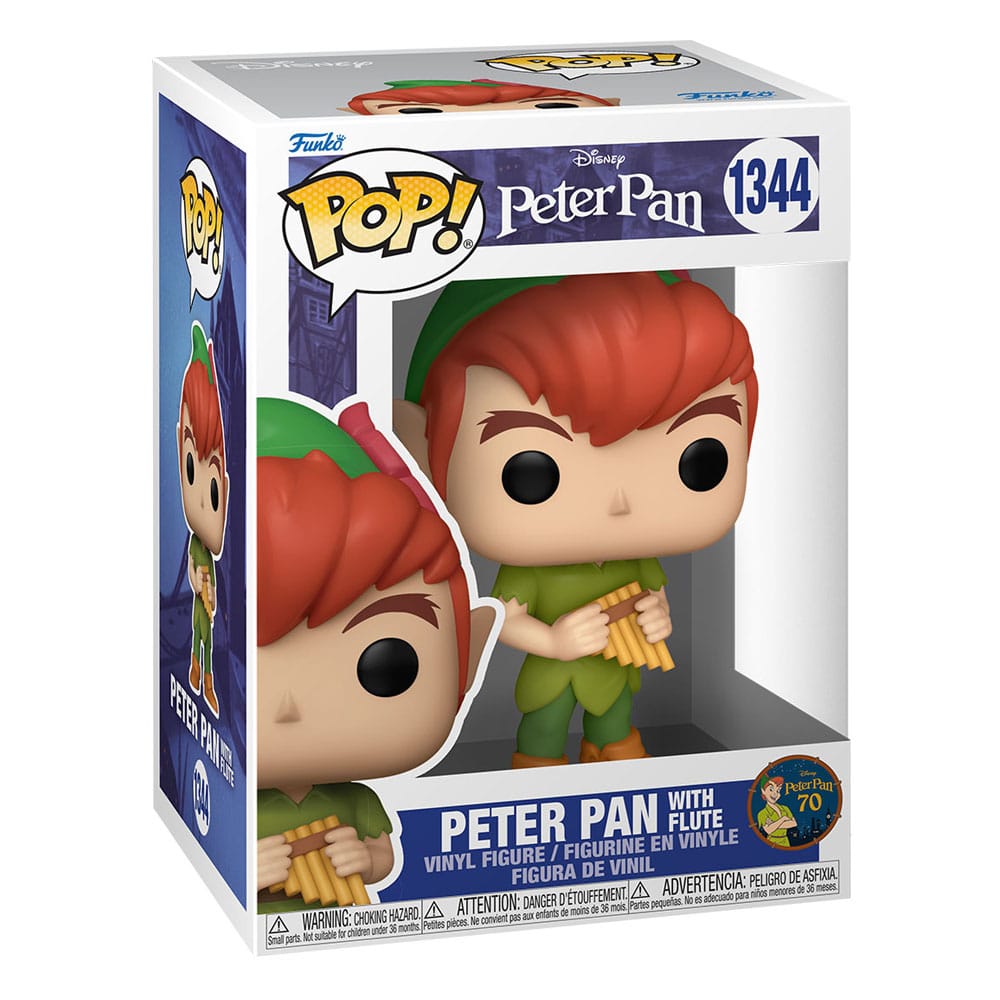 Disney - Peter Pan 70th anniversary - Peter Pan with flute - 1344