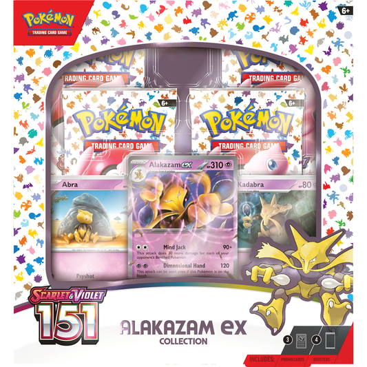 Pokémon Scarlet & Violet 151 Alakazam ex box PRE-ORDER 06/10/2023 gegarandeerde uitlevering
