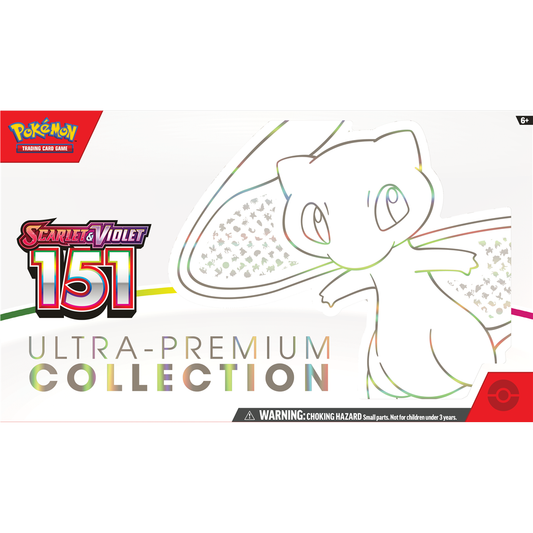 Pokémon Scarlet & Violet 151 Ultra Premium Collection MAX 1 PER PERSOON GEGARANDEERDE UITLEVERING 06/10