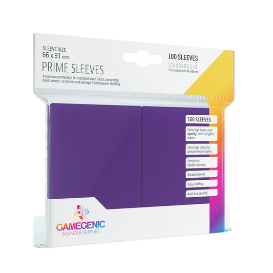 Gamegenic Prime sleeves purple (100)