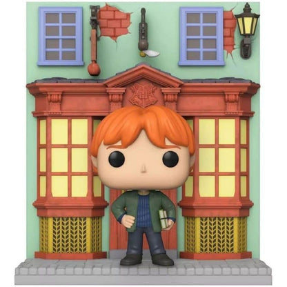 Harry Potter - Diagon Alley: Quidditch Supplies Store with Ron - 142 deluxe