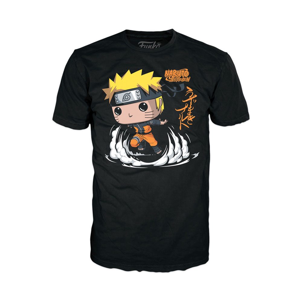 Pop & Tee - Naruto running - Special edition Funko & Tshirt maat S