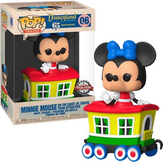 Disney Trains - Minnie Mouse on the Casy Jr. Circus Train attraction - 06 special