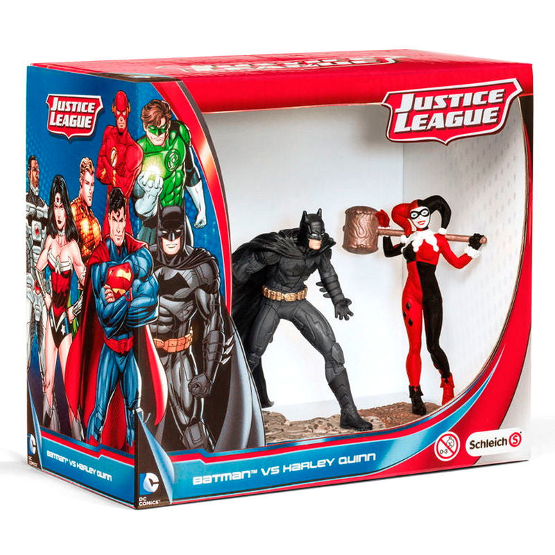 DC Comics - Justice League Batman Vs. Harley Quinn Figures