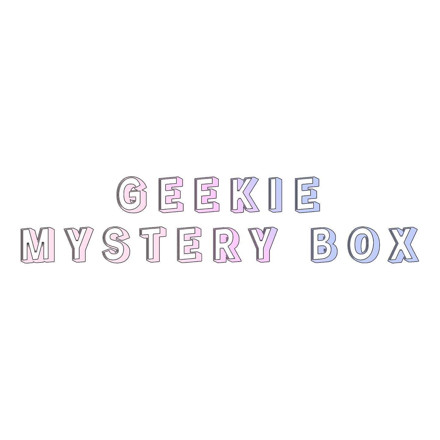 Geekie mystery pokemon box M