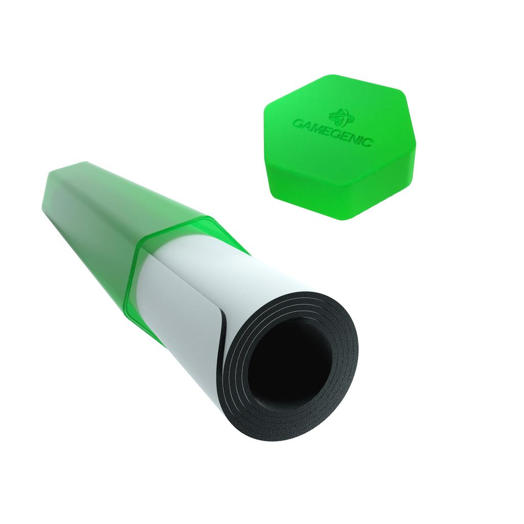 Playmat Tube Clear Green - Gamegenic