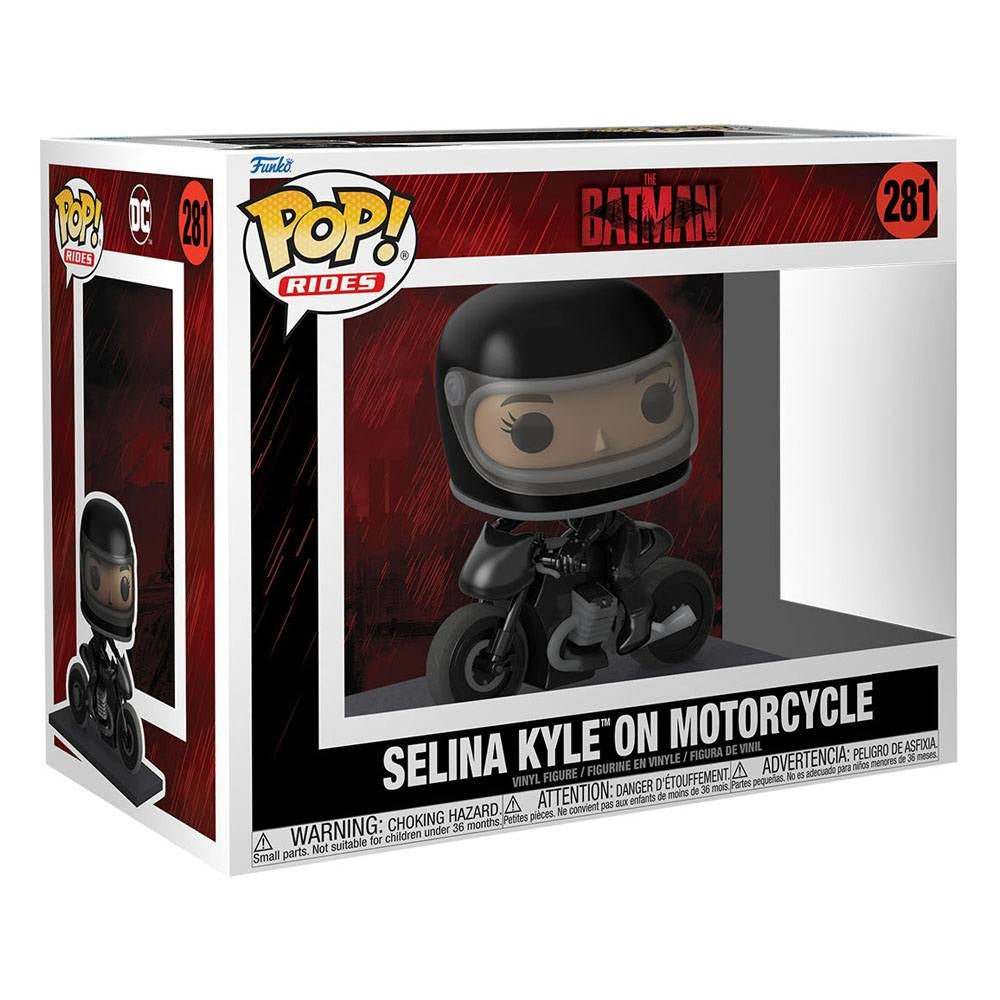 Movies - Rides - The Batman - Selina on motorcycle - 15cm 281