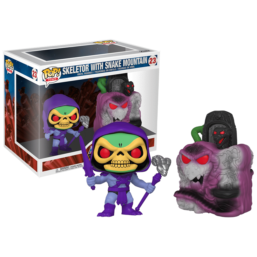 Town - Skeletor with Snake Mountain - masters of the universe - 23