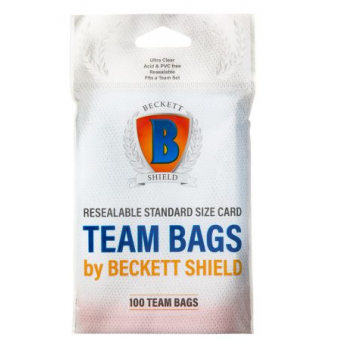 Beckett Shield Team Bags (100 Sleeves)