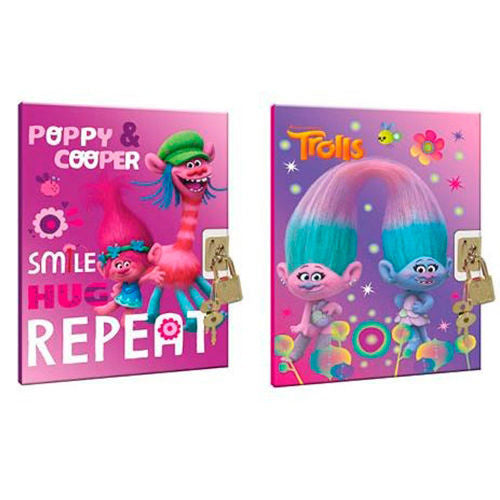 Trolls Poppy Dagboek met slotje